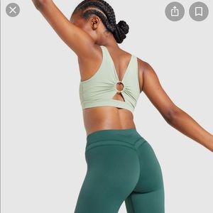 Gymshark Whitney Sports Bra - Moss Green